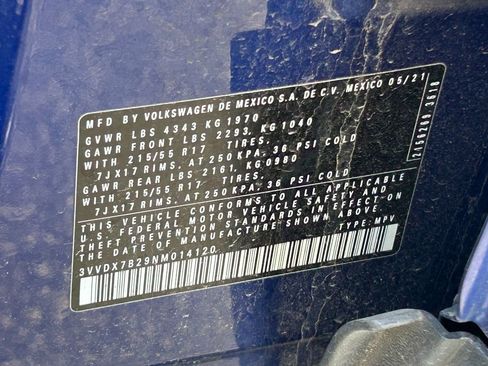 Used 2022 Volkswagen Taos S w/ IQ Drive S Package image 14