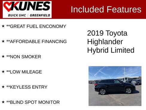 Used 2019 Toyota Highlander Limited image 3