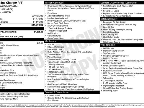Used 2021 Dodge Charger R/T w/ Blacktop Package RWD image 19