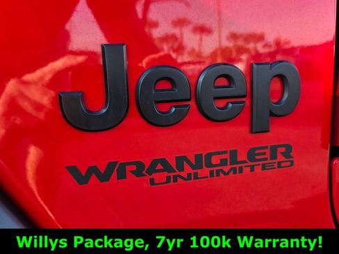 Certified 2022 Jeep Wrangler Unlimited Willys image 11