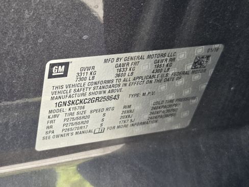 Used 2016 Chevrolet Tahoe LTZ image 33