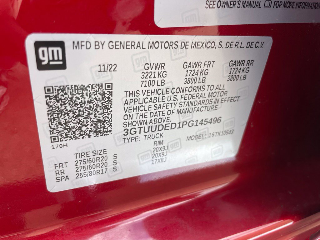 Used 2023 GMC Sierra 1500 SLT w/ SLT Premium Package AWD/4WD image 33