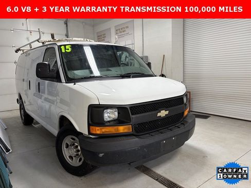 Used 2015 Chevrolet Express 2500 Work Van 3D Cargo Van image 1