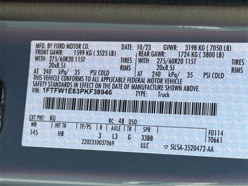 Used 2023 Ford F150 Lariat w/ Equipment Group 502A High image 26