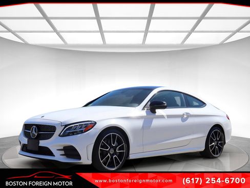 Used 2019 Mercedes-Benz C 300 Coupe w/ AMG Line image 1
