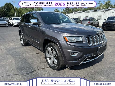 Used 2014 Jeep Grand Cherokee Overland w/ Advanced Technology Group AWD/4WD image 1