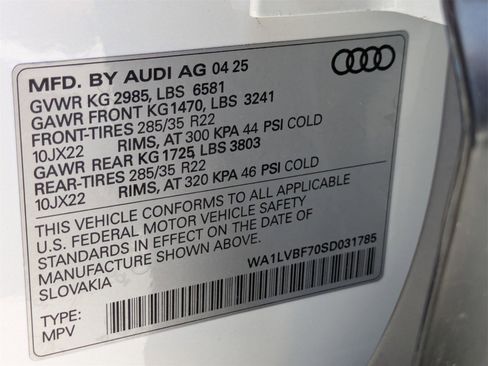 New 2025 Audi Q7 3.0T Premium Plus image 17