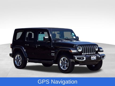 Used 2021 Jeep Wrangler Unlimited Sahara AWD/4WD image 2