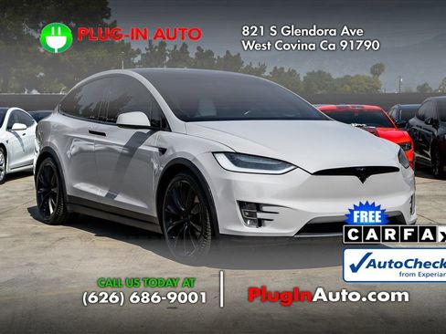 Used 2018 Tesla Model X 75D AWD/4WD image 4