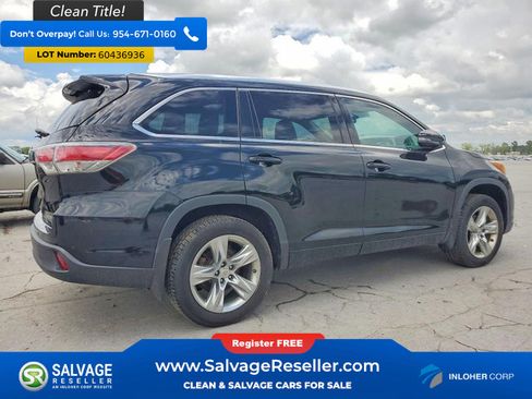 Used 2014 Toyota Highlander Limited AWD/4WD image 4