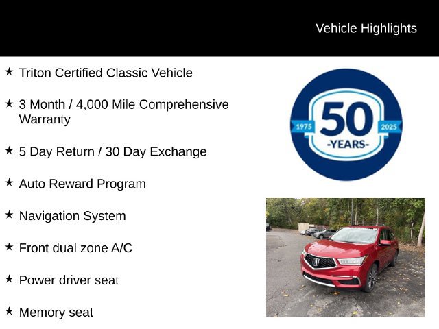 Used 2019 Acura MDX w/ Technology Package AWD/4WD image 5