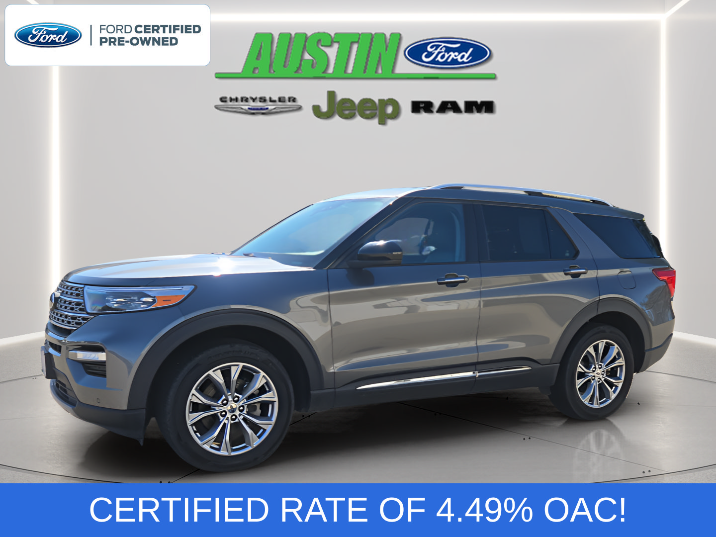 Certified 2023 Ford Explorer Limited AWD/4WD 360° Tour