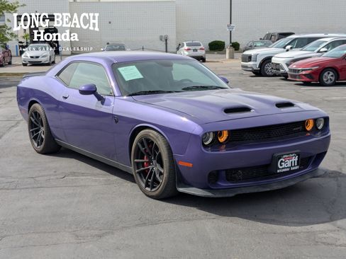 Used 2019 Dodge Challenger SRT Hellcat w/ Laguna Leather Package RWD image 1