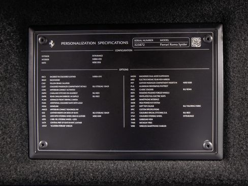 Certified 2025 Ferrari Roma Spider image 48