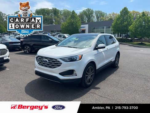 Certified 2023 Ford Edge Titanium AWD/4WD image 1