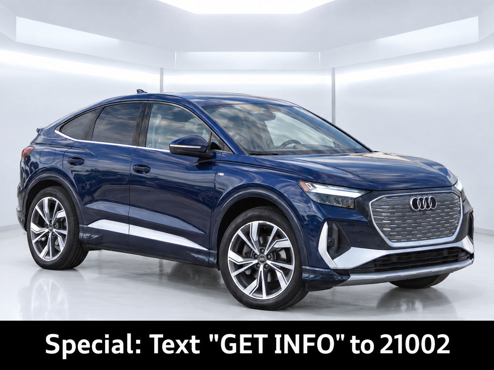 Certified 2023 Audi Q4 e-tron Premium Plus AWD/4WD image 2