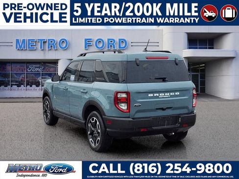 Certified 2023 Ford Bronco Sport Outer Banks w/ Tech Package AWD/4WD image 5
