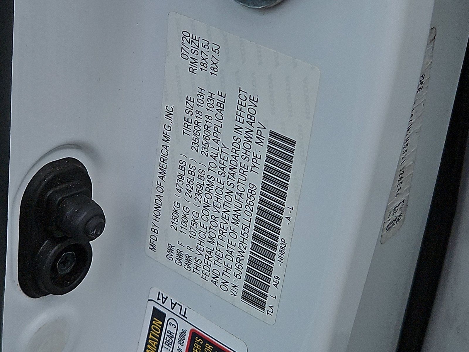 Used 2020 Honda CR-V EX image 28
