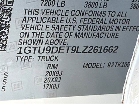 Used 2020 GMC Sierra 1500 SLT w/ SLT Premium Plus Package image 31