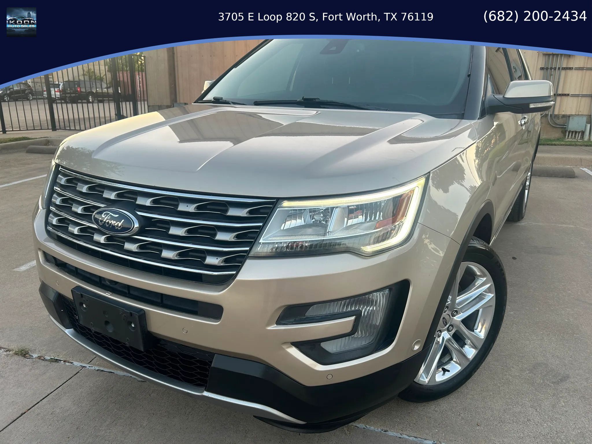 Used 2017 Ford Explorer Limited w/ Equipment Group 301A FWD image 1