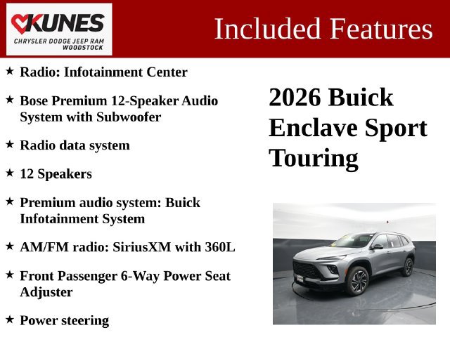 Used 2026 Buick Enclave Sport Touring AWD/4WD image 3
