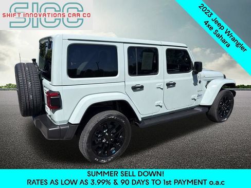 Used 2023 Jeep Wrangler Unlimited Sahara w/ Cold Weather Group AWD/4WD image 7