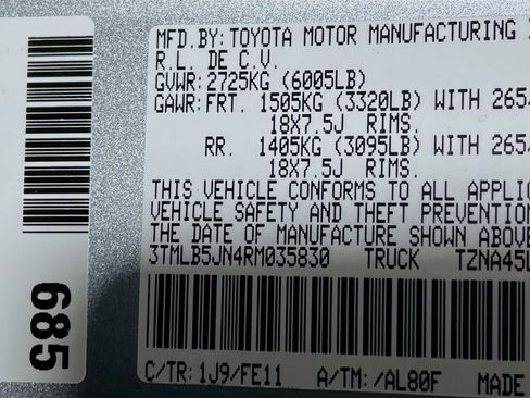 Used 2024 Toyota Tacoma TRD Sport image 29