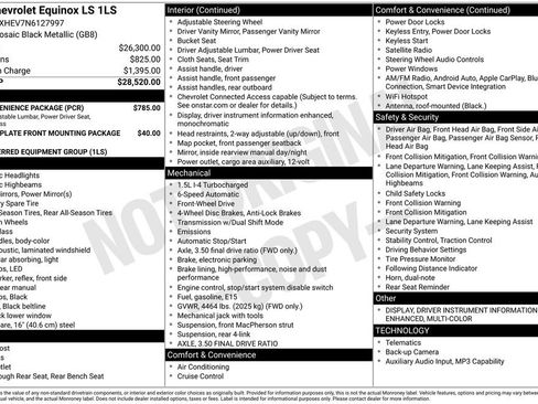 Used 2022 Chevrolet Equinox LS w/ LS Convenience Package FWD image 17