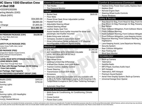 Used 2023 GMC Sierra 1500 Elevation w/ Elevation Premium Package RWD image 19
