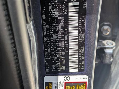 Used 2020 Toyota Avalon Touring w/ Advanced Safety Package FWD image 14