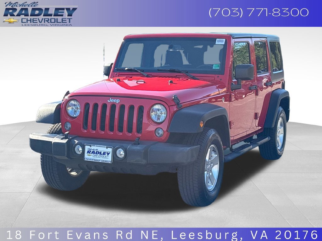 Used 2017 Jeep Wrangler Unlimited Sport w/ Quick Order Package 24S AWD/4WD 360° Tour
