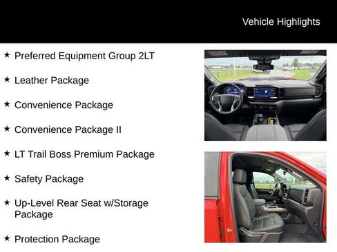 Used 2024 Chevrolet Silverado 1500 LT Trail Boss w/ LT Trail Boss Premium Package AWD/4WD image 12