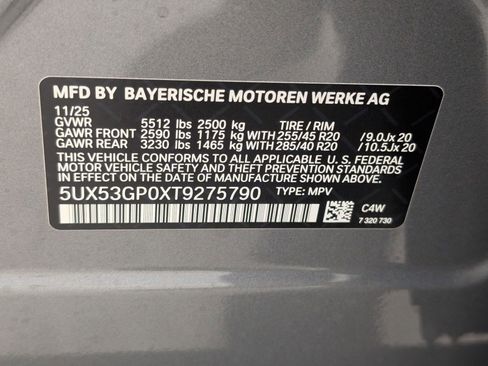 New 2026 BMW X3 xDrive30 w/ Convenience Package image 22