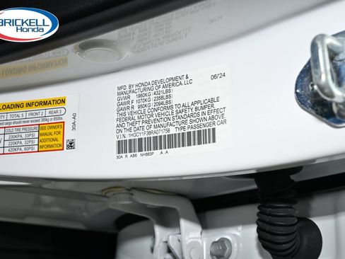 Certified 2024 Honda Accord EX image 34