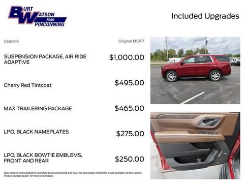 Used 2021 Chevrolet Tahoe High Country AWD/4WD image 3