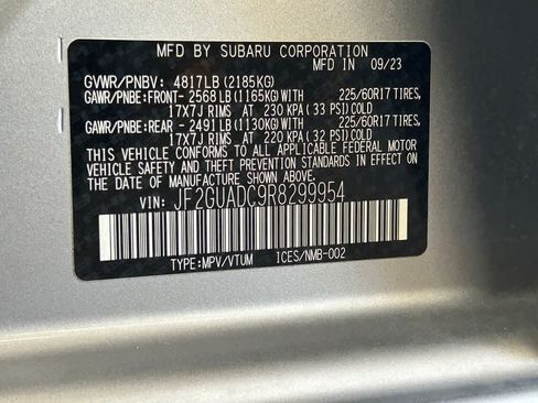 Certified 2024 Subaru Crosstrek 2.0i Premium w/ Popular Package #3 AWD/4WD image 21