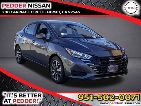 New 2025 Nissan Versa SV w/ Trunk Package image 2