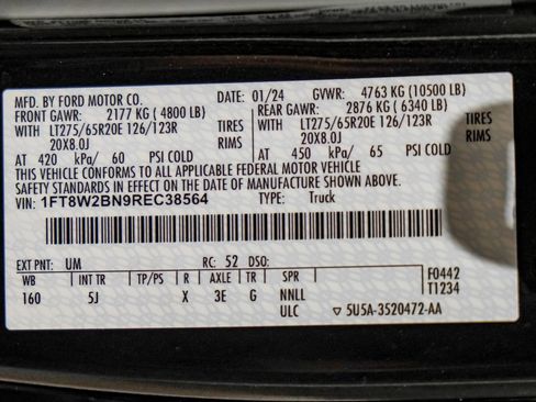 Used 2024 Ford F250 Lariat w/ Chrome Package AWD/4WD image 67