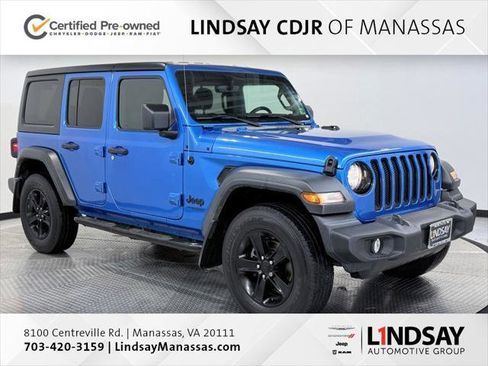 Certified 2021 Jeep Wrangler Unlimited Sport image 1