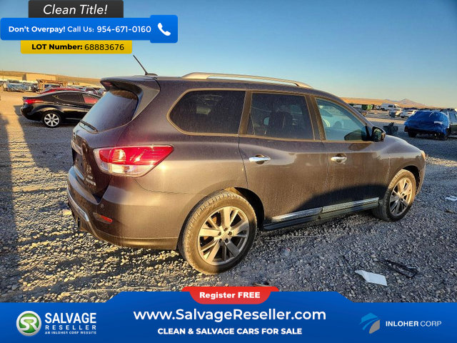 Used 2014 Nissan Pathfinder Platinum w/ Platinum Premium Package AWD/4WD image 4
