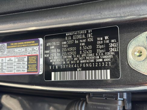 Used 2022 Kia Sorento SX FWD image 44