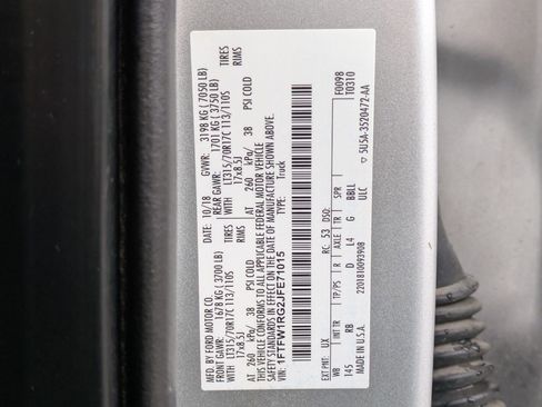 Used 2018 Ford F150 Raptor w/ Equipment Group 802A Luxury image 35