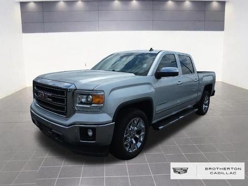 Used 2014 GMC Sierra 1500 SLT w/ SLT Crew Cab Value Package RWD image 1