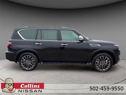 Certified 2024 Nissan Armada Platinum w/ Captain's Chairs Package image 9