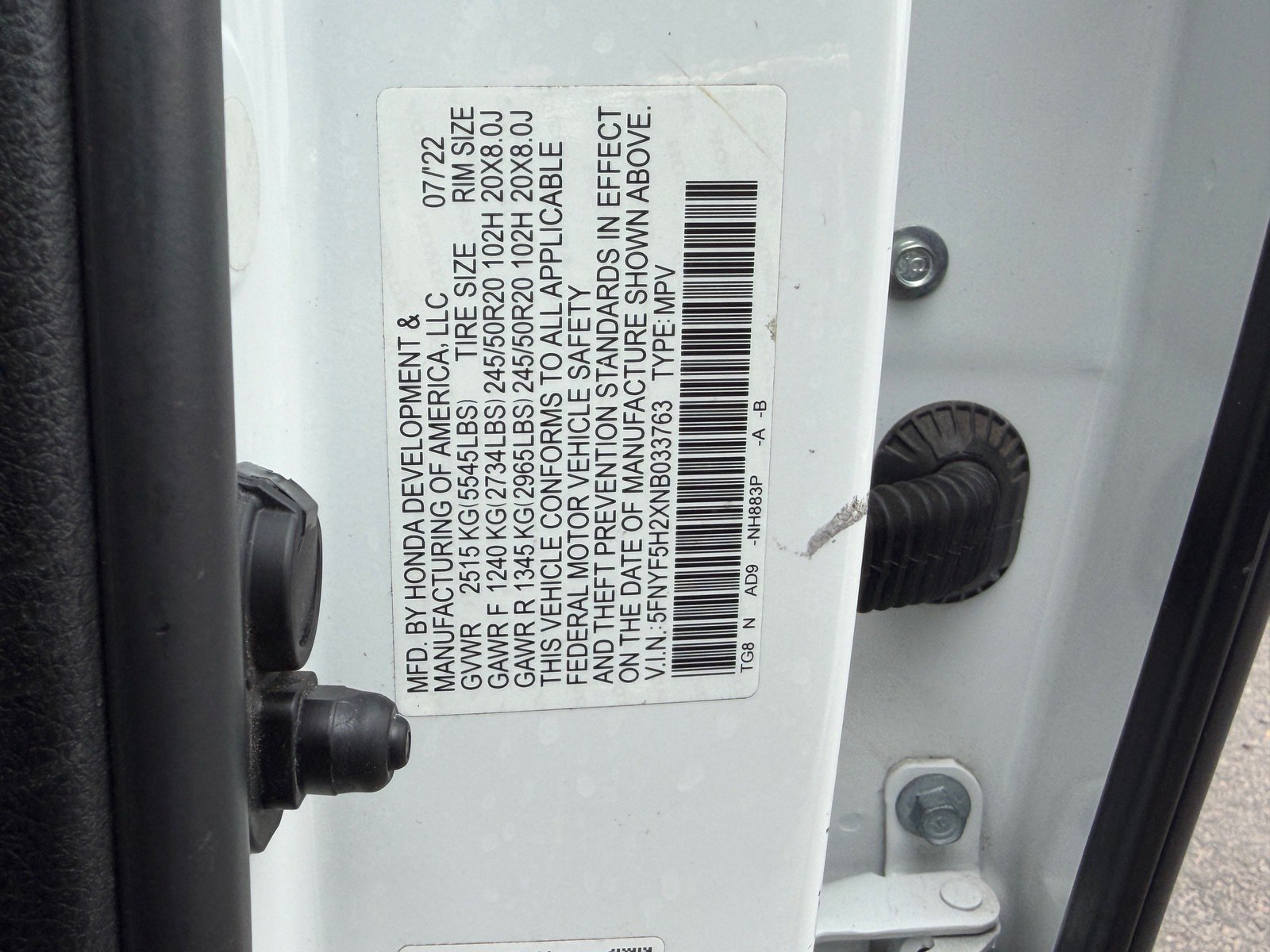 Used 2022 Honda Pilot Special Edition image 35