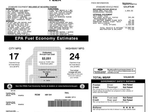 Used 2011 Ford Flex SEL w/ Rapid Spec Order Code FWD image 30
