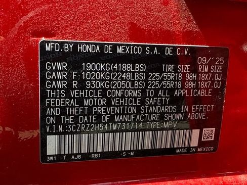 Used 2026 Honda HR-V Sport image 13