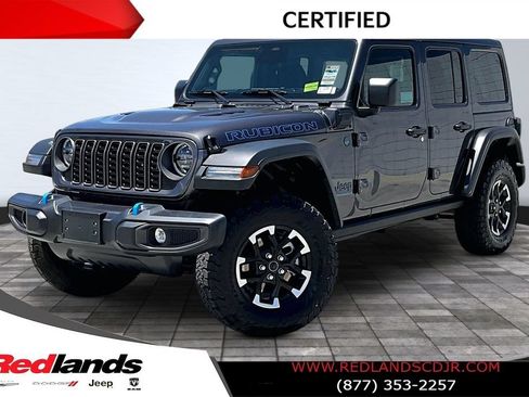 Used 2025 Jeep Wrangler Unlimited Rubicon 4xe w/ Convenience Group AWD/4WD image 1