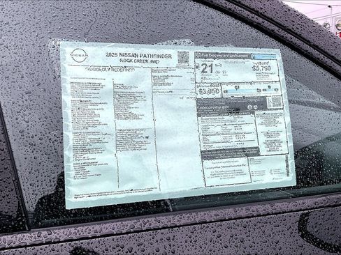 New 2025 Nissan Pathfinder Rock Creek image 13