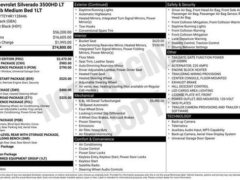 Used 2024 Chevrolet Silverado 3500 LT w/ All Star Edition AWD/4WD image 18